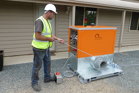 Cable WInches worker