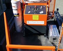 Trailer mounted winch